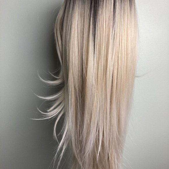 Ombre Blonde Lace Front Wig - Picture 6 of 10